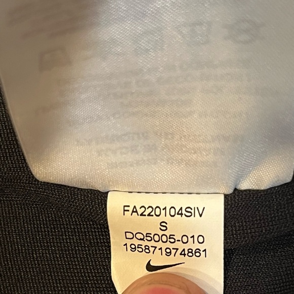 Nike Sportswear Men's Coaches Jacket Size Small, Black - Picture 10 of 14